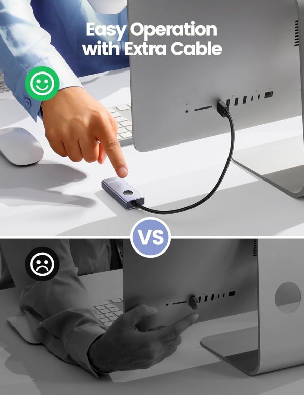 Vaydeer Metal USB Mouse Jiggler, S4 Mouse Mover with ON/Off Switch,Simulate Movement to Prevent The Computer from Entering Sleep Mode,Plug-and-Play,Driver-Free - Image 5