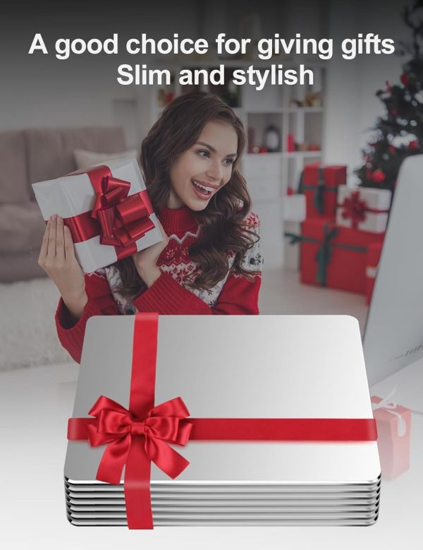 Hard Silver Metal Aluminum Mouse Pad Mat Smooth Magic Ultra Thin Double Side Mouse Mat Waterproof Fast and Accurate Control for Gaming and Office(Small 9.05X7.08 Inch) - Image 15