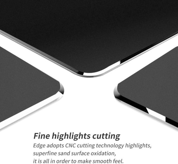 Hard Silver Metal Aluminum Mouse Pad Mat Smooth Magic Ultra Thin Double Side Mouse Mat Waterproof Fast and Accurate Control for Gaming and Office(Small 9.05X7.08 Inch) - Image 21