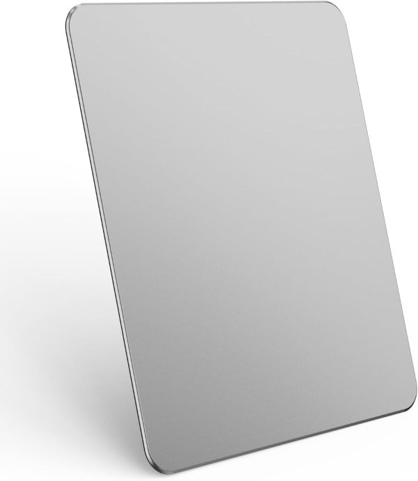 Hard Silver Metal Aluminum Mouse Pad Mat Smooth Magic Ultra Thin Double Side Mouse Mat Waterproof Fast and Accurate Control for Gaming and Office(Small 9.05X7.08 Inch) - Image 25