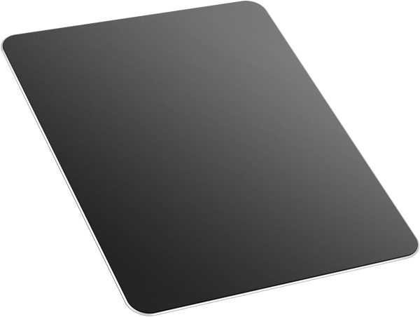 Hard Silver Metal Aluminum Mouse Pad Mat Smooth Magic Ultra Thin Double Side Mouse Mat Waterproof Fast and Accurate Control for Gaming and Office(Small 9.05X7.08 Inch) - Image 26