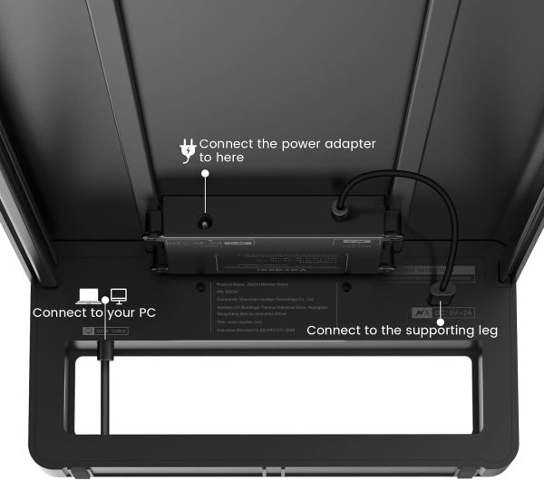 Vaydeer Wireless Charging and USB 3.0 Monitor Stand, Monitor Riser for Desk with Storage, Single Shelf Holder Raiser Organizer for Computer iMac Laptop PC Screen, Heavy Duty Gift Gaming Studio Office - Image 14