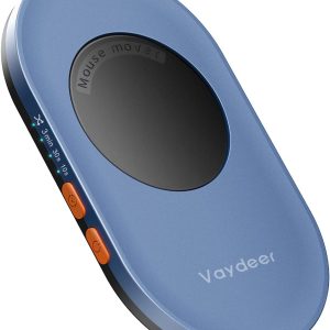 Vaydeer Ultra Slim Mouse Mover, Air 3 Mouse Jiggler with Adjustable Interval Timer, Undetectable & Noiseless, Simulates Realistic Mouse Movement, Driver-Free for Keeping The PC Active and Secure